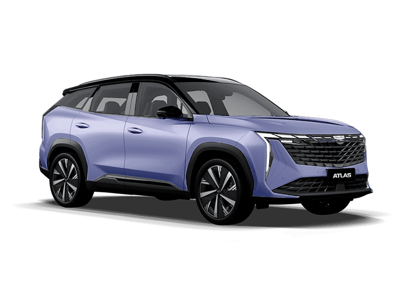 Купить Geely Atlas Новый в Казани - Starry Blue / Серо-голубой металлик
